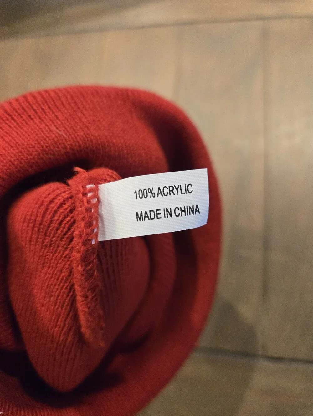 Red Jeffree Star Limited Edition Valentines Day Beanie with Heart Patches